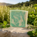 Rosemary Mint Cream Artisan Soap Bar