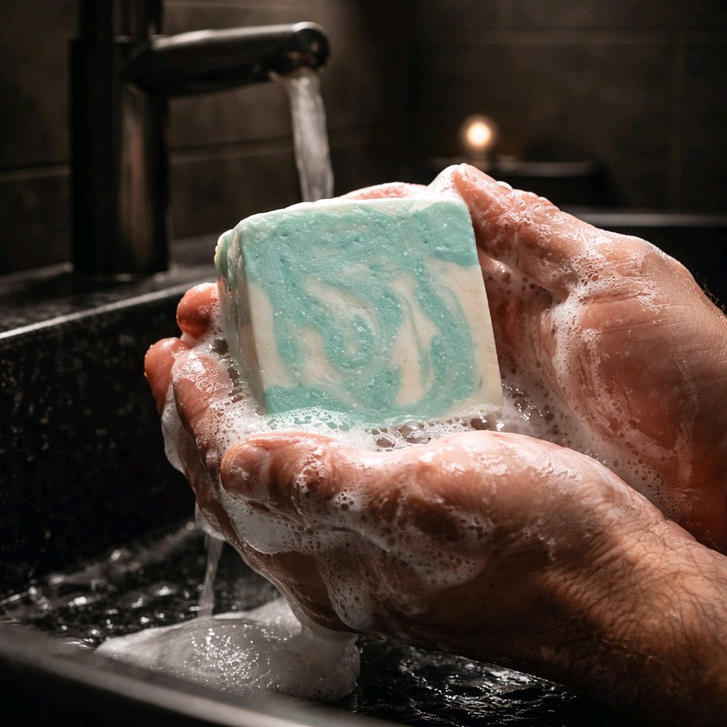 Rosemary Mint Cream Artisan Soap Bar
