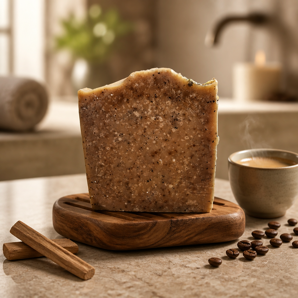 Coffee & Sandalwood Artisan Soap