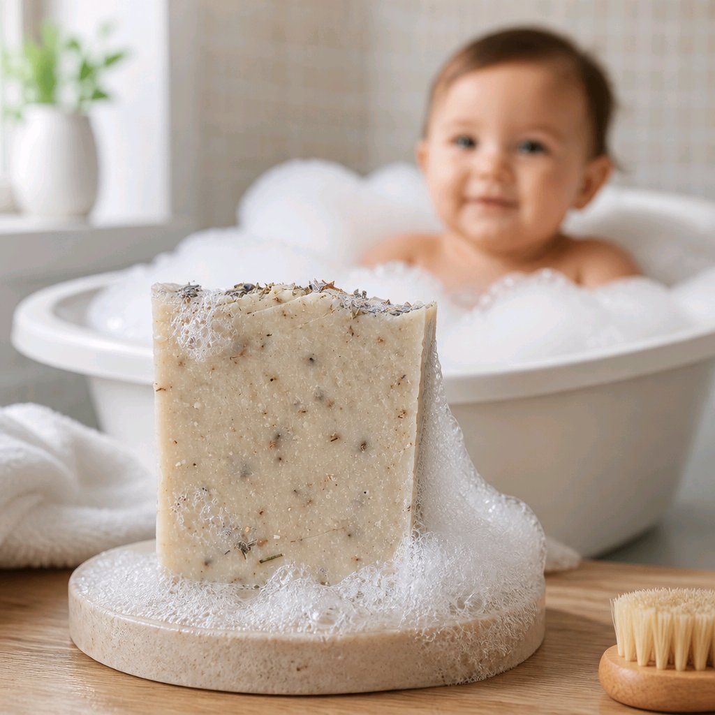 Baby Gentle Beginnings Lavender Artisan Soap Bar