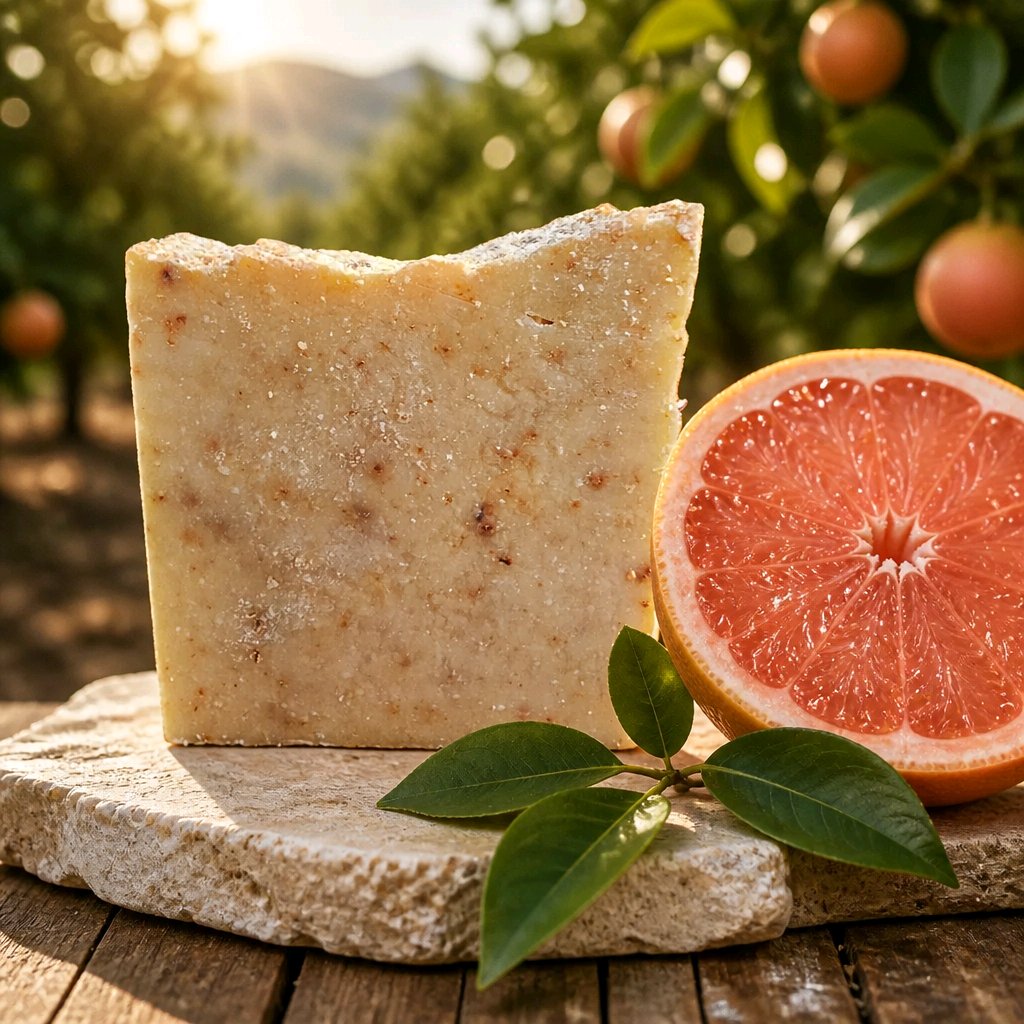 Grapefruit Silk & Shea Butter Luxury Spa Soap